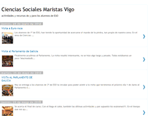 Tablet Screenshot of cienciasocialesmaristasvigo.blogspot.com