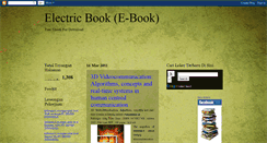 Desktop Screenshot of electricbookz.blogspot.com