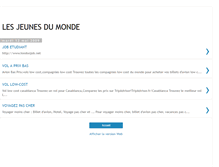 Tablet Screenshot of lesjeunesdumonde.blogspot.com