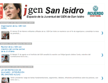 Tablet Screenshot of jgensanisidro.blogspot.com