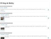 Tablet Screenshot of elblogdebobby.blogspot.com