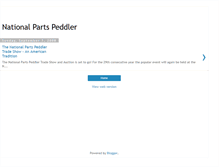 Tablet Screenshot of nationalpartspeddler.blogspot.com