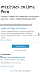 Mobile Screenshot of magicjackenperu.blogspot.com