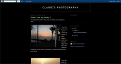 Desktop Screenshot of claireannwilliamsphotography.blogspot.com