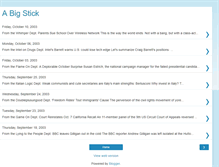 Tablet Screenshot of bigstick.blogspot.com