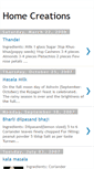 Mobile Screenshot of homecreations.blogspot.com