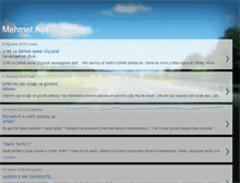 Tablet Screenshot of mehmetacil.blogspot.com
