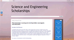 Desktop Screenshot of eng-scholarships.blogspot.com