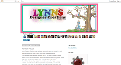 Desktop Screenshot of lynnsdesignercreations.blogspot.com