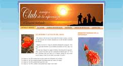 Desktop Screenshot of clubdelaesperanza.blogspot.com