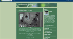 Desktop Screenshot of literate-her.blogspot.com