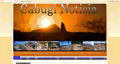 Desktop Screenshot of cabuginoticia.blogspot.com