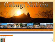 Tablet Screenshot of cabuginoticia.blogspot.com