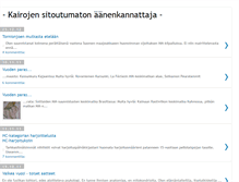 Tablet Screenshot of omataivainen.blogspot.com