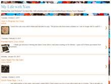 Tablet Screenshot of mylifewithyarn.blogspot.com