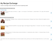 Tablet Screenshot of jessicasrecipeexchange.blogspot.com