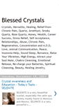 Mobile Screenshot of blessedcrystals.blogspot.com