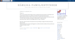 Desktop Screenshot of harligafamiljestunder.blogspot.com
