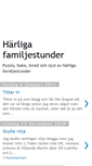 Mobile Screenshot of harligafamiljestunder.blogspot.com