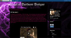 Desktop Screenshot of angelofdarknessdesigns.blogspot.com