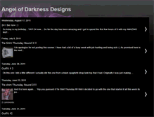 Tablet Screenshot of angelofdarknessdesigns.blogspot.com