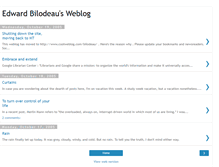 Tablet Screenshot of bilodeau.blogspot.com