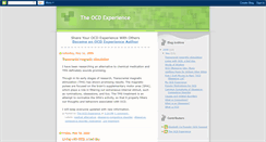 Desktop Screenshot of ocdsupport.blogspot.com