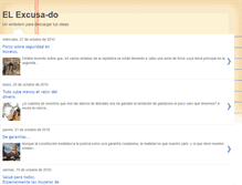 Tablet Screenshot of elexcusa-do.blogspot.com