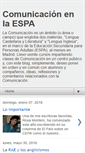 Mobile Screenshot of comunicacionenespa.blogspot.com