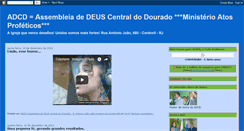 Desktop Screenshot of adcdourado.blogspot.com