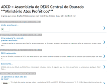 Tablet Screenshot of adcdourado.blogspot.com