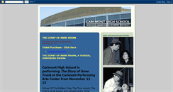 Desktop Screenshot of diaryofannefrank-carlmont.blogspot.com