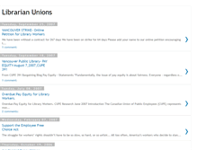 Tablet Screenshot of librarianunions.blogspot.com