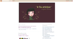 Desktop Screenshot of leflouartistique.blogspot.com