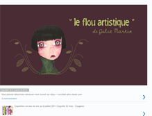 Tablet Screenshot of leflouartistique.blogspot.com