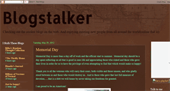 Desktop Screenshot of ablogstalker.blogspot.com