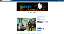 Desktop Screenshot of indoorchickens.blogspot.com