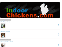 Tablet Screenshot of indoorchickens.blogspot.com