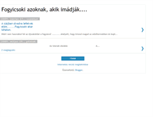 Tablet Screenshot of fogyicsoki.blogspot.com
