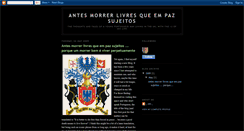 Desktop Screenshot of antesmorrerlivres.blogspot.com