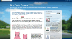 Desktop Screenshot of girlseasterdressess.blogspot.com