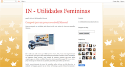 Desktop Screenshot of in-utilidadesfemininas.blogspot.com