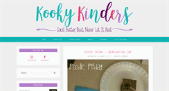 Desktop Screenshot of kookykinders.blogspot.com