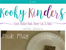 Tablet Screenshot of kookykinders.blogspot.com