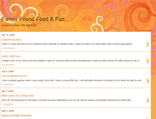 Tablet Screenshot of familyfriendsnfood.blogspot.com