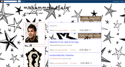 Desktop Screenshot of muhammadfaiq.blogspot.com