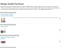 Tablet Screenshot of designstudiofurniture.blogspot.com