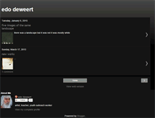 Tablet Screenshot of edodeweert.blogspot.com