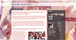 Desktop Screenshot of firdapuriagustine.blogspot.com