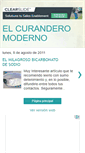 Mobile Screenshot of elcuranderomoderno.blogspot.com